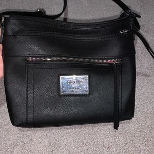 Black crossbody purse
